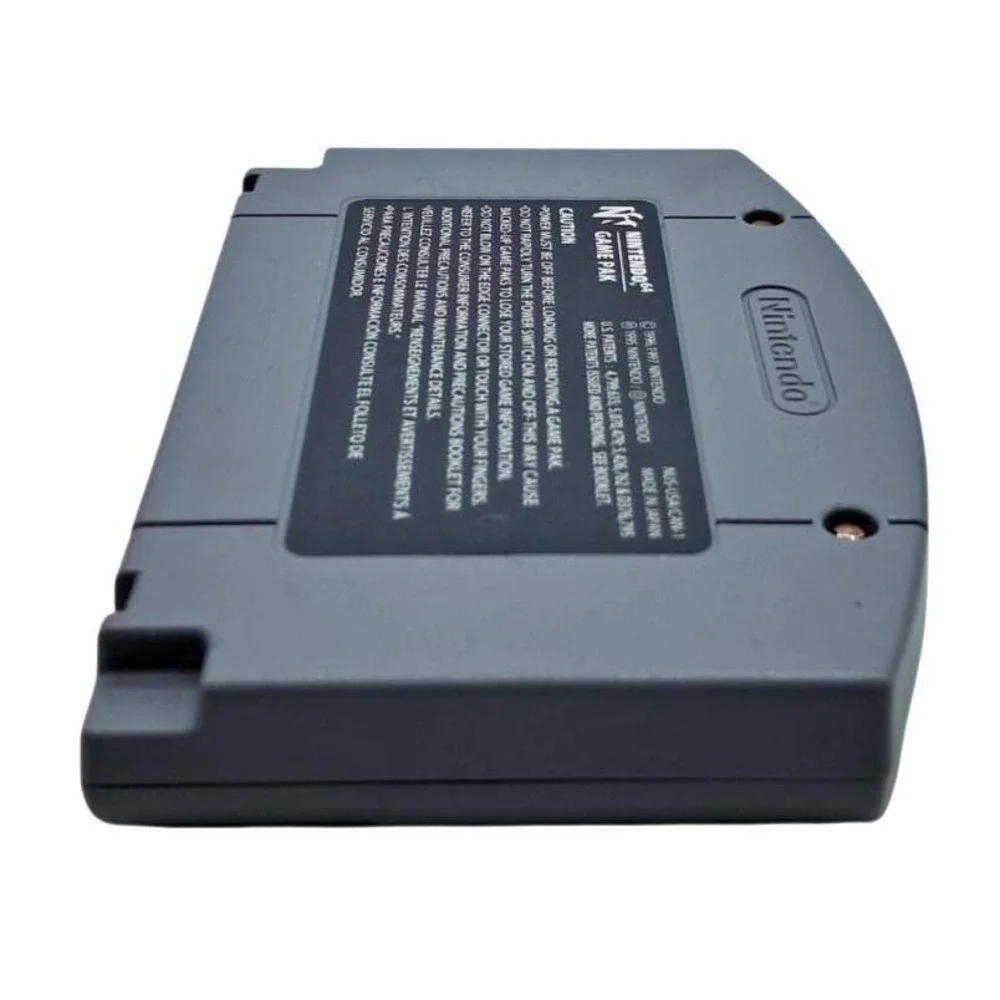 Acclaim Turok 2 Seeds of Evil Nintendo 64 N64 Gray Game Cartridge‎ NUS-006 USA